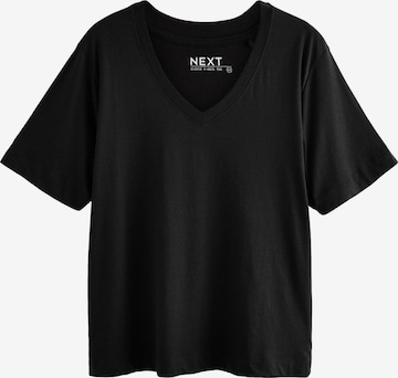 juoda Next Marškinėliai: priekis
