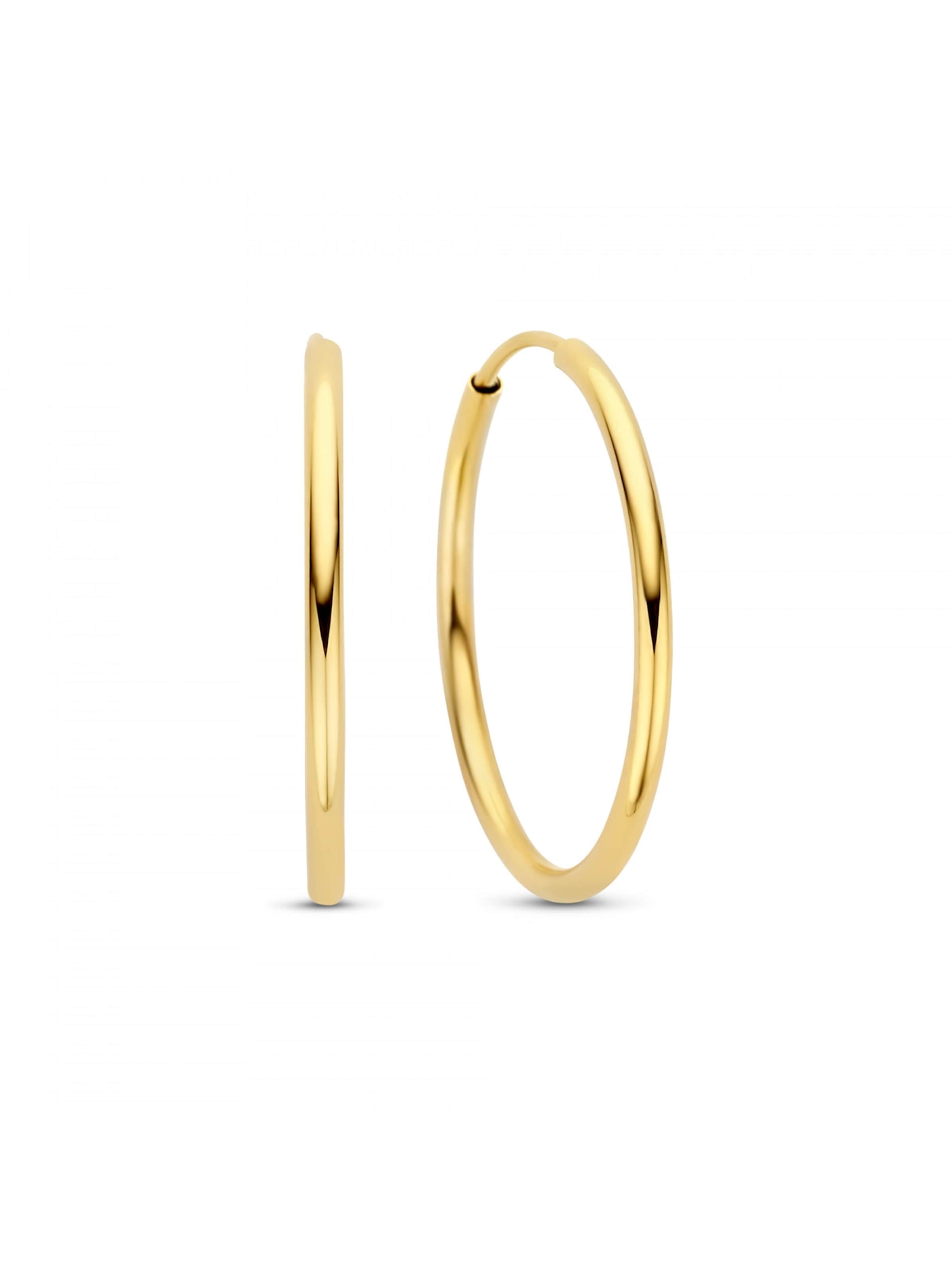 Isabel Bernard Earrings in Gold: front