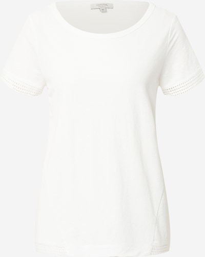 comma casual identity T-shirt en blanc cassé, Vue avec produit