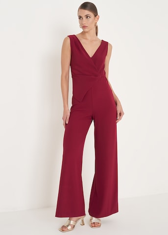 Camomilla Jumpsuit in Rood: voorkant