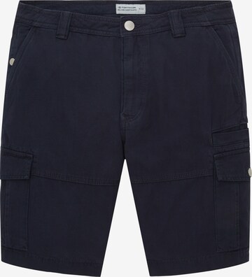 TOM TAILOR Regular Shorts in Blau: predná strana