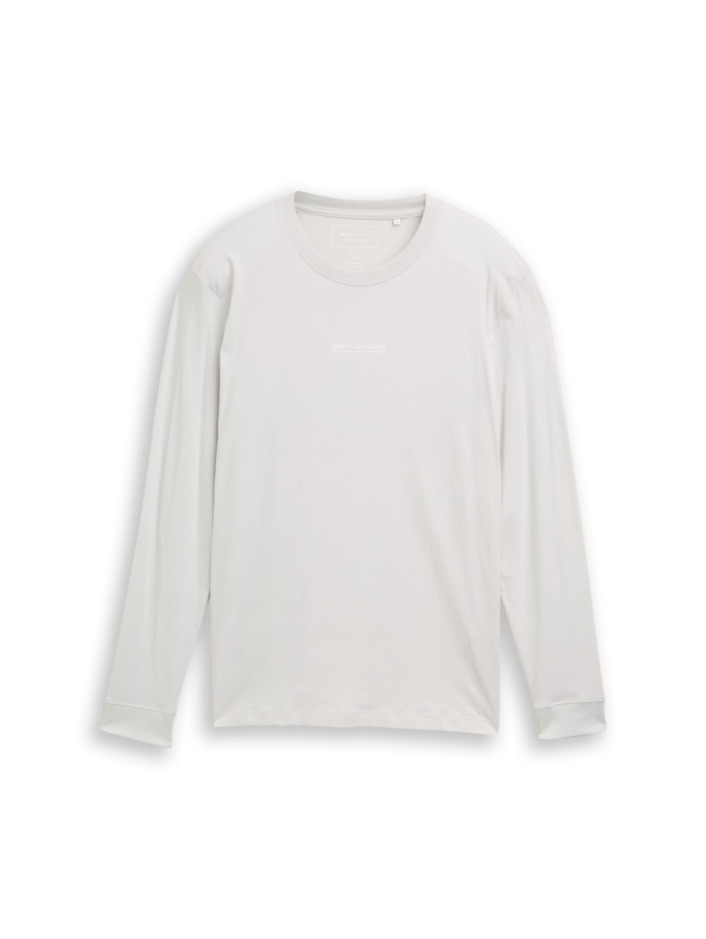 TOM TAILOR DENIM Shirt in Grijs: voorkant