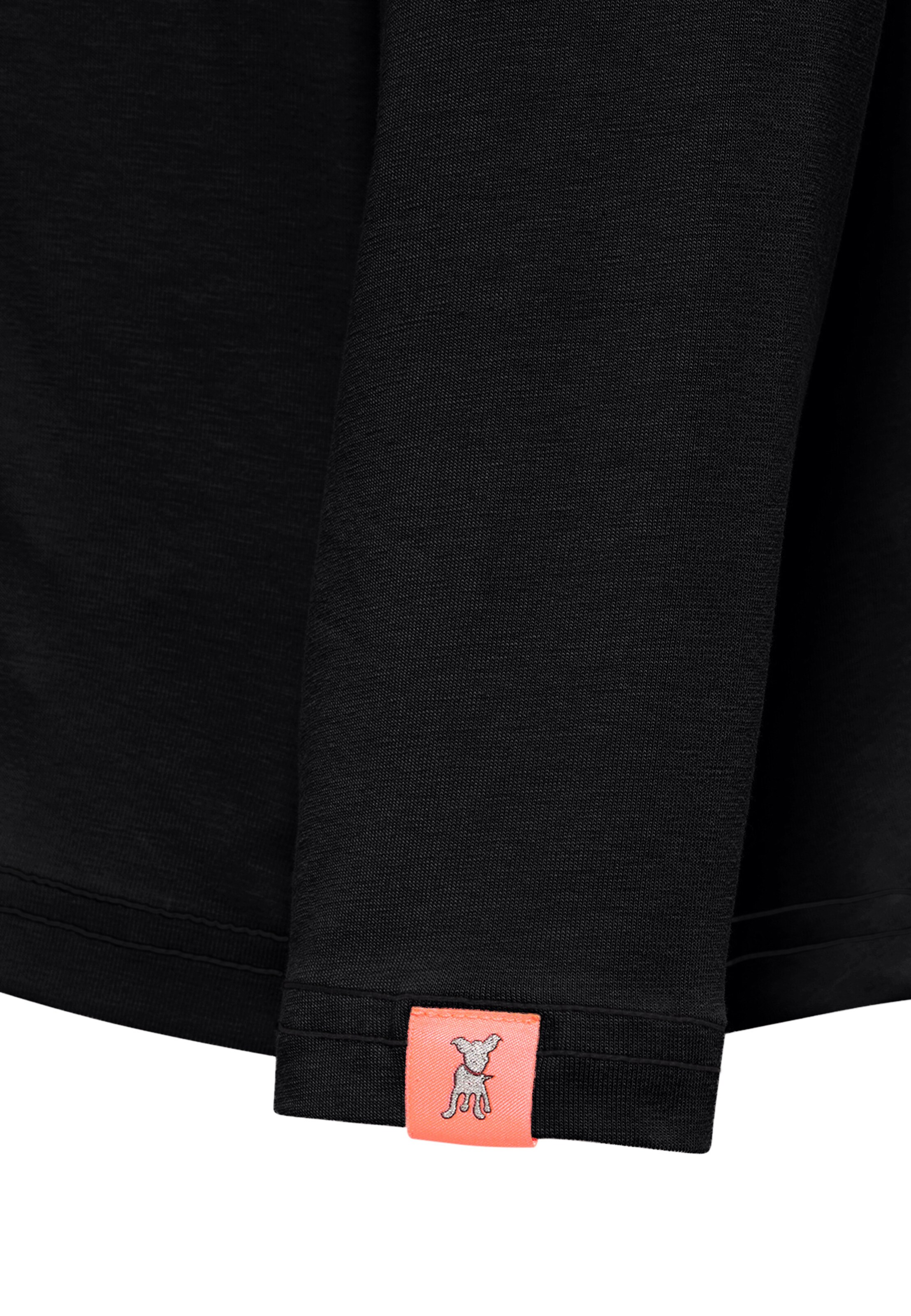 Frieda & Freddies NY Langarmshirt in Schwarz