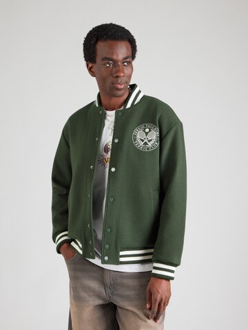 Geacă de primăvară-toamnă 'CIRCOLO' de la Sergio Tacchini pe verde: față