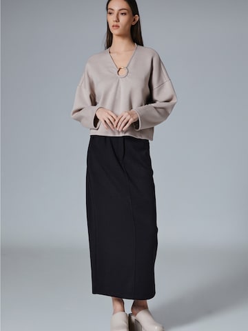 pilka 4TAILORS Marškinėliai