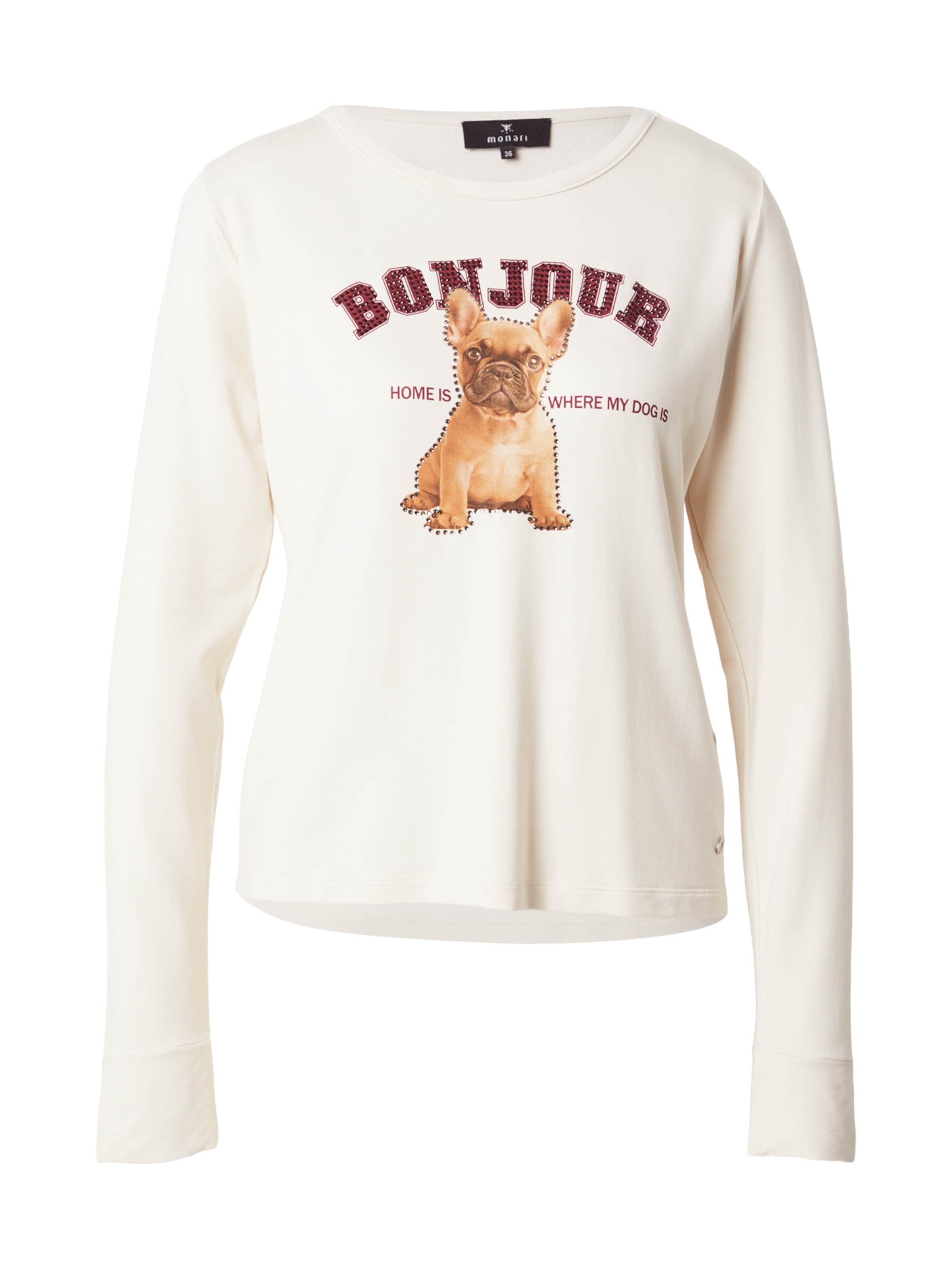 monari - Camiseta en blanco: frente