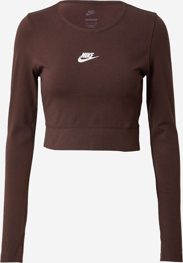 Nike Sportswear Camiseta 'Emea' en marrón / blanco, Vista del producto