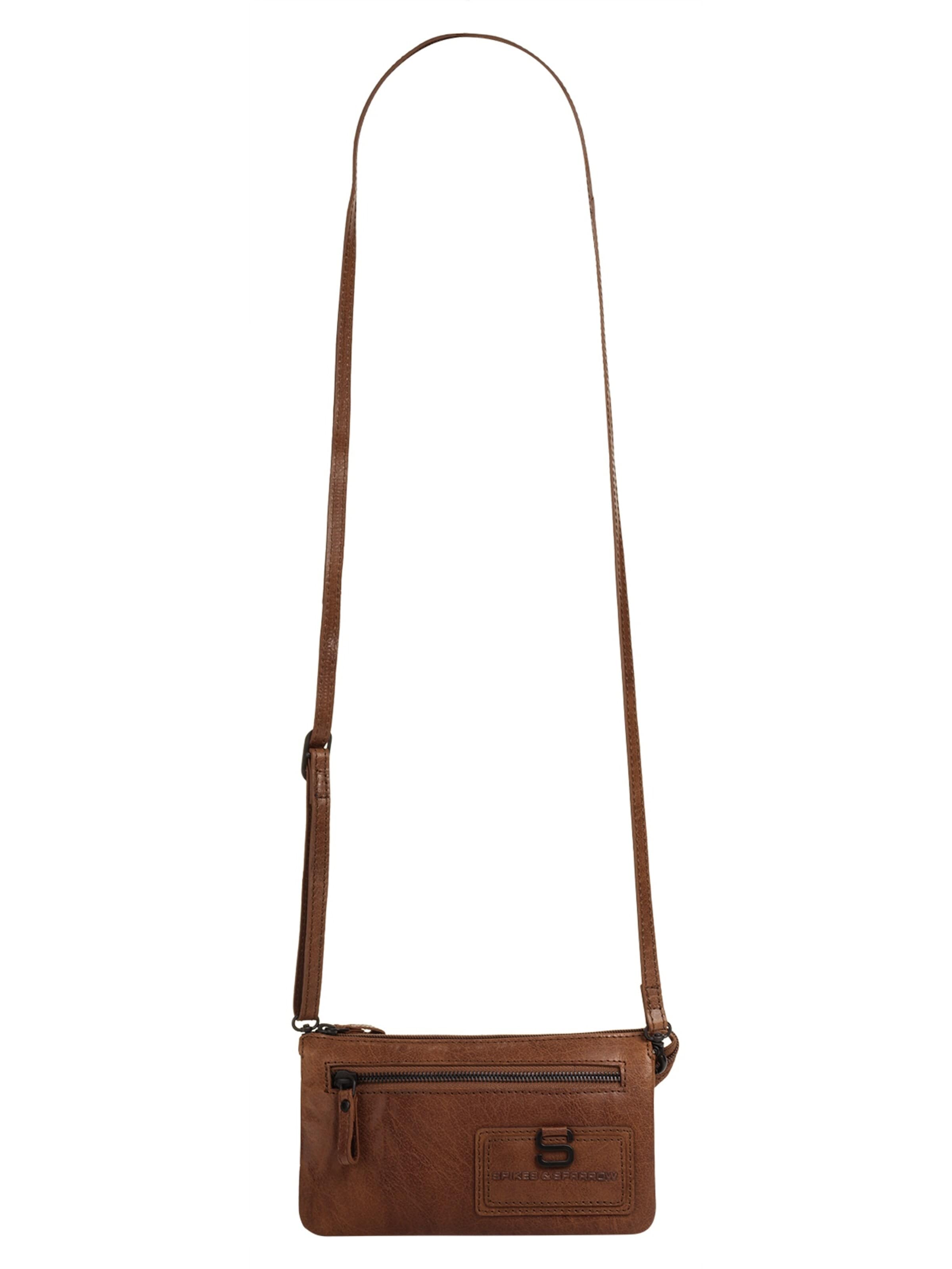 Spikes & Sparrow - Bolso de hombro 'CROSS BODY MINI' en marrón