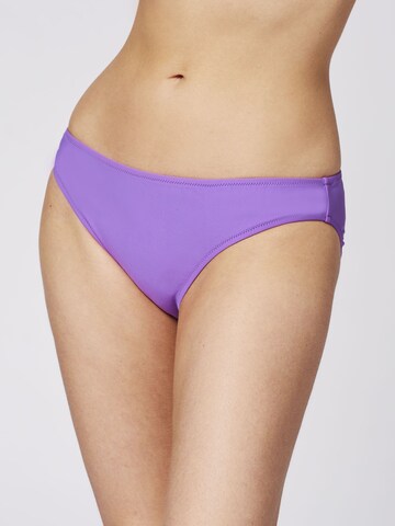 CHIEMSEE Bikini Bottoms in Purple: front