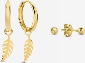 Isabel Bernard Earrings in Gold: front