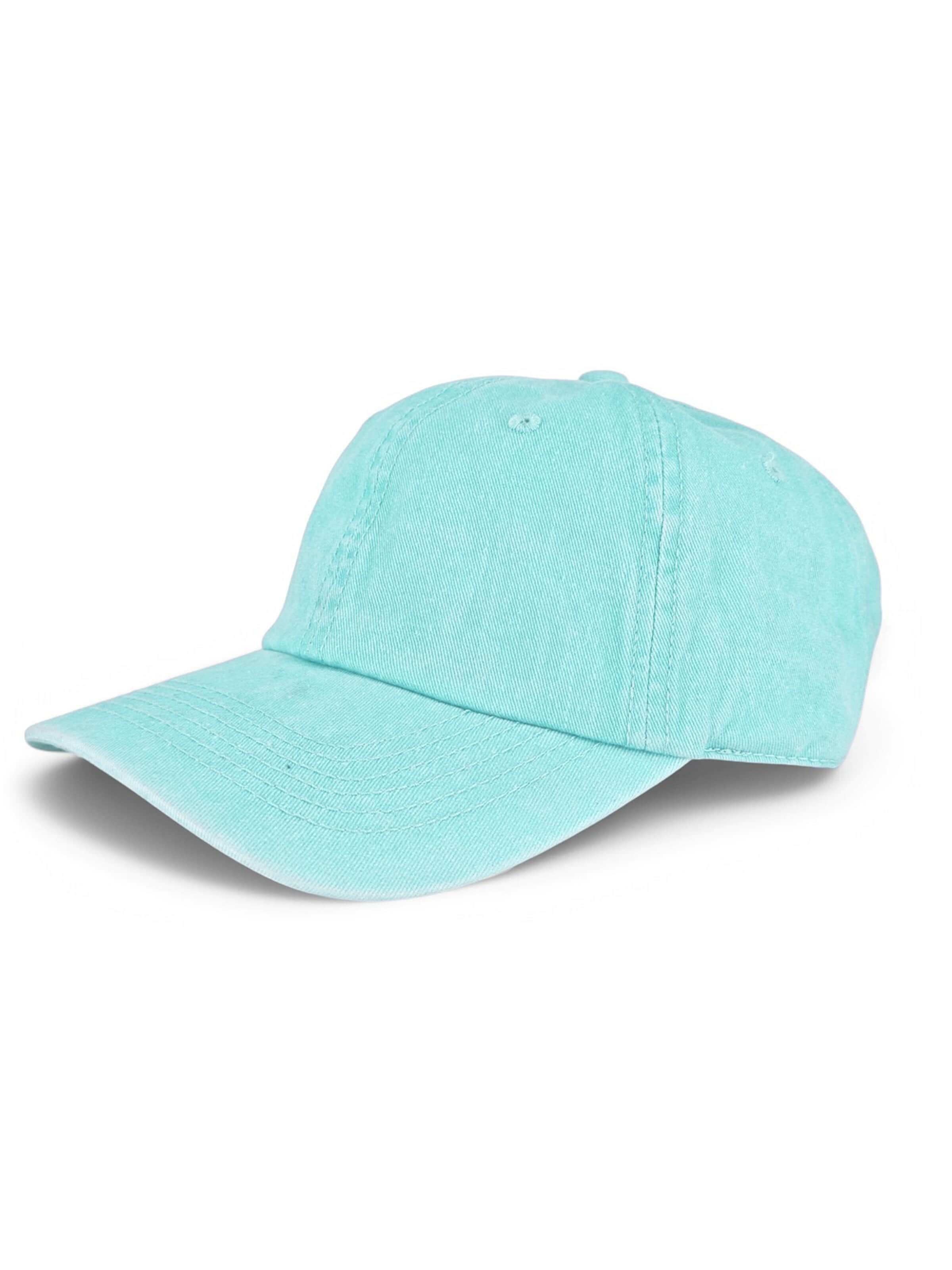 styleBREAKER Cap 'Vintage Baseball Cap Washed Used Look' in Blue: front