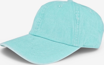 styleBREAKER Cap 'Vintage Baseball Cap Washed Used Look' in Blue: front