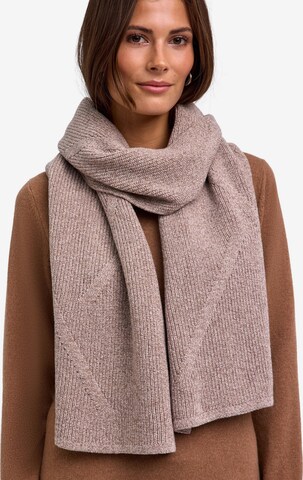 FALKE Schal in Beige: Vorderseite