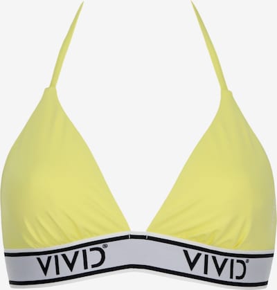 Sutien costum de baie 'Mix&Match' VIVID pe galben lămâie / negru / alb, Vizualizare produs