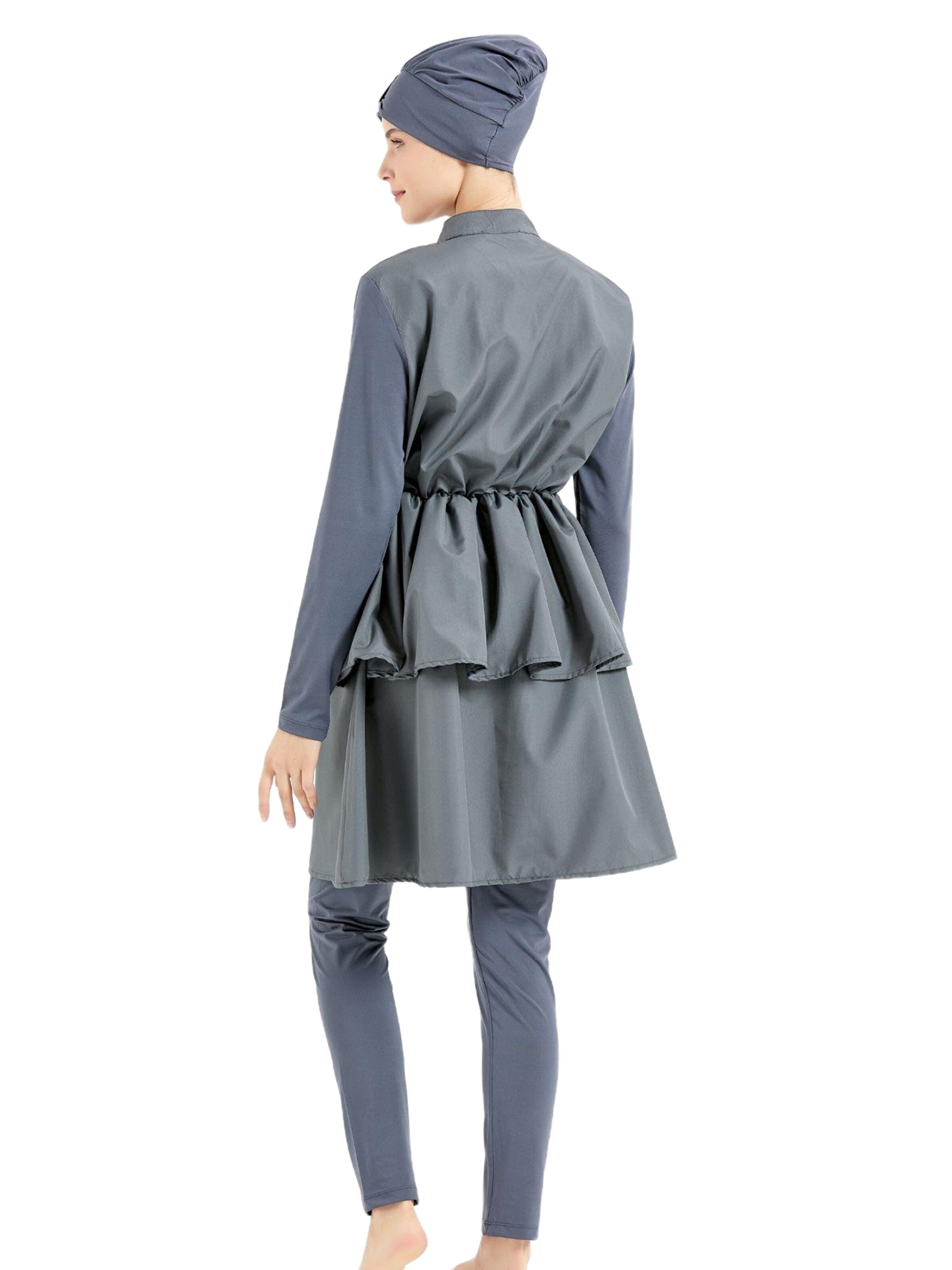 C&City Swimsuit dress 'Hijab' in Blue