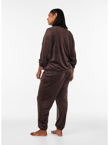 Tapered Pantaloni di Zizzi in marrone