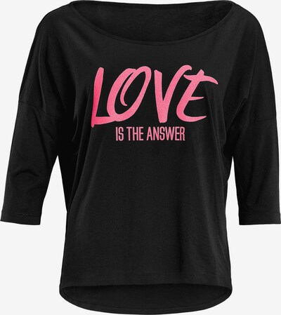 Winshape Sporta krekls 'MCS001', krāsa - rozā / melns, Preces skats
