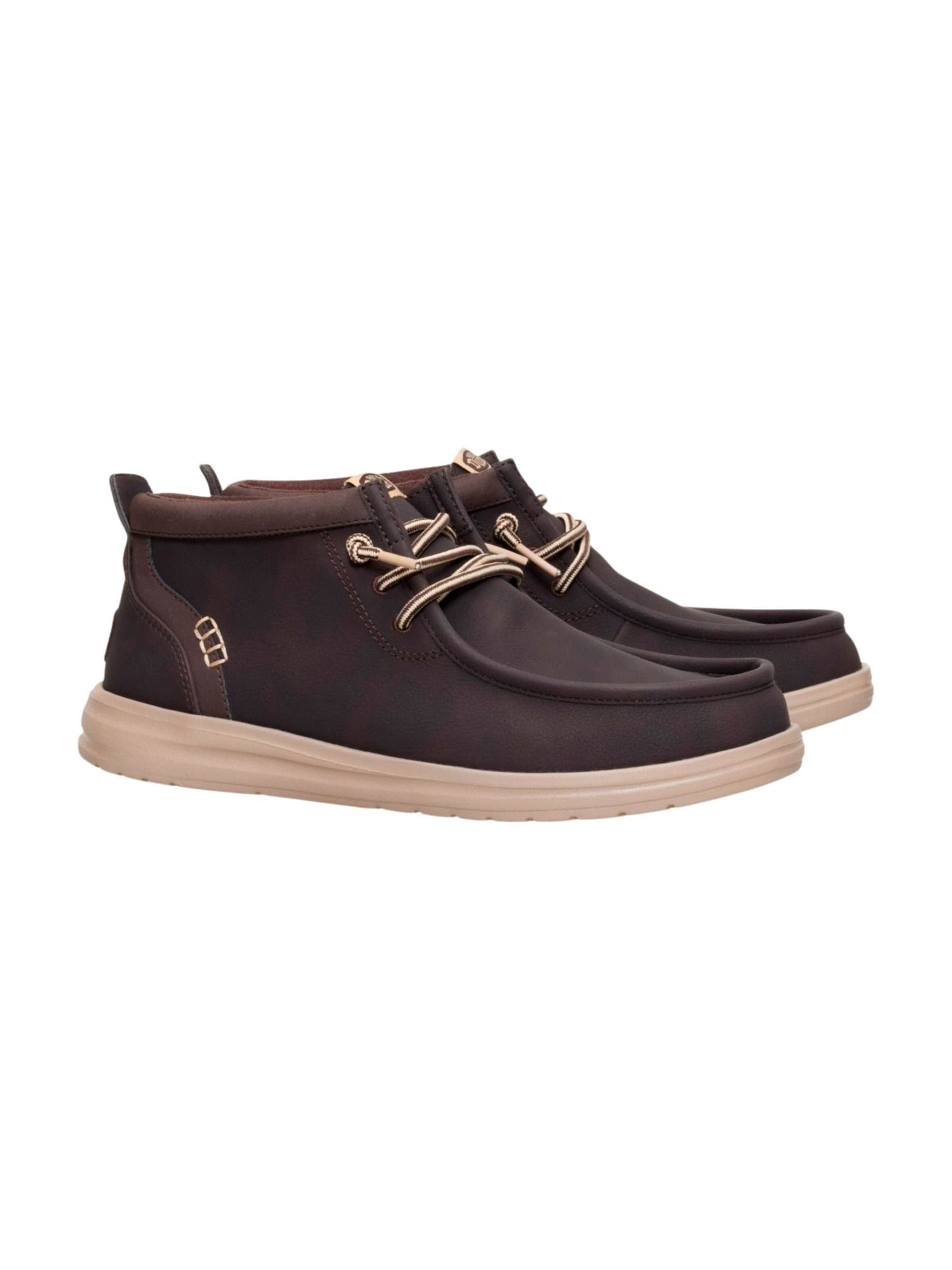 HEY DUDE Buty Chukka 'Wally Mid GripR Classic' w kolorze brązowy