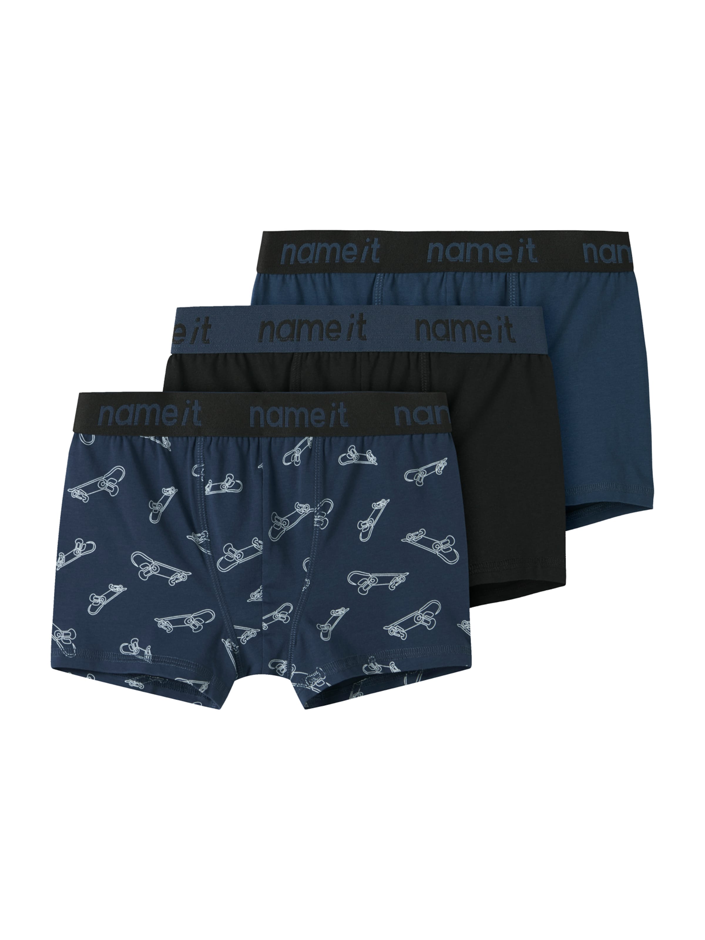 NAME IT Nohavičky 'NKMTitan Skater' - Modrá: predná strana