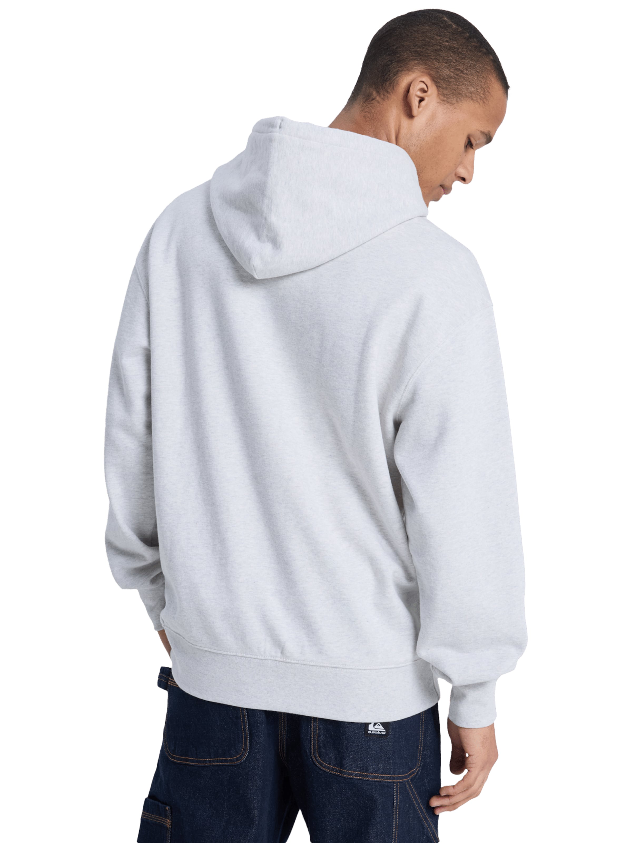 QUIKSILVER Sweatshirt 'Dna' in Grey