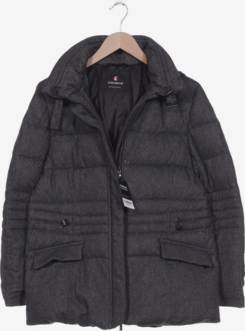 STEINBOCK Jacket & Coat in XL in Grey: front