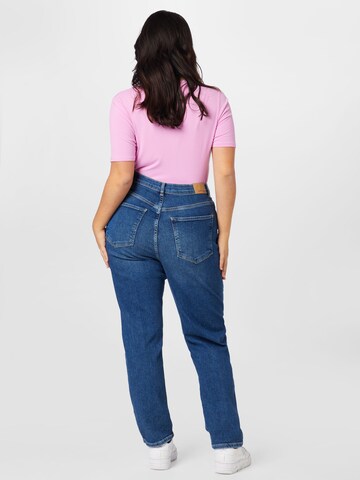 Gina Tricot Curve regular Jeans i blå