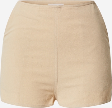 EDITED Shorts 'Doris' in Beige: predná strana