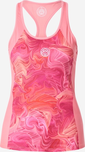 BIDI BADU Sports Top 'Jua' in Orange / Pink / Light pink / White, Item view