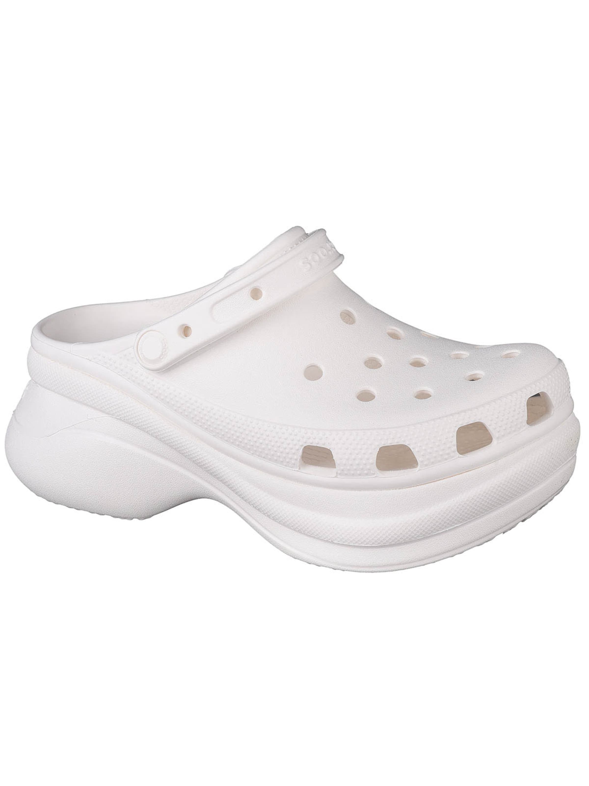 Crocs Clogs‌ in Weiß: Vorderseite