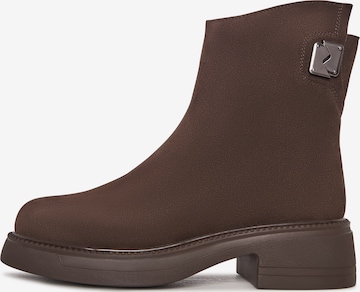 Bottines CESARE GASPARI en marron : devant