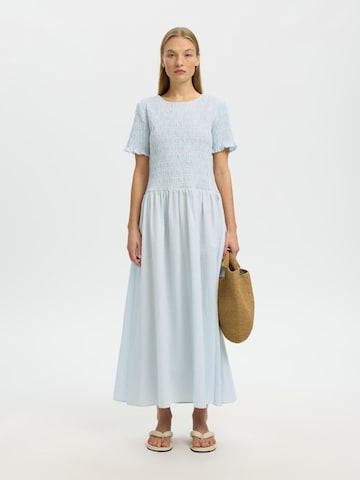 Robe 'SLFHannah' SELECTED FEMME en bleu