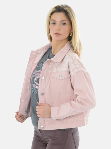 LEAFLETIC Winterjacke 'Leafletic Women’s Denim Jacket'‌‌‌ in Pink