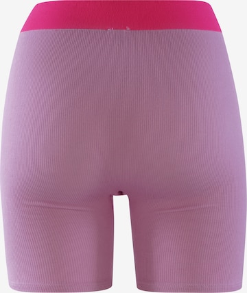 ADIDAS ORIGINALS Boyshorts ' Short Logo Rib ' in Pink