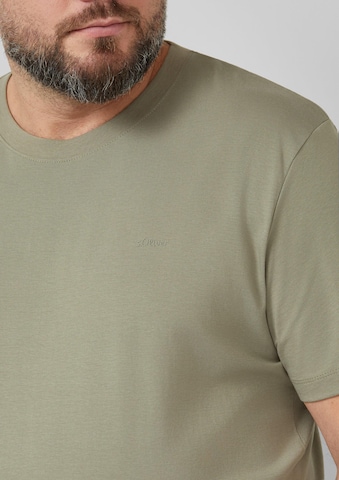 T-Shirt s.Oliver en vert