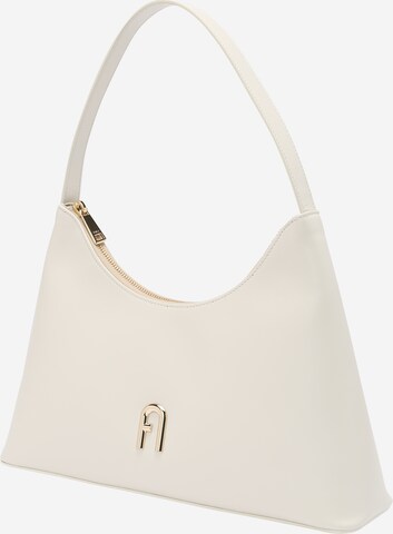 FURLA Shoulder Bag 'DIAMANTE' in Beige: front