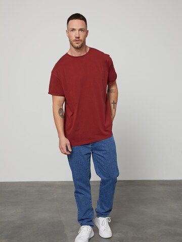 DAN FOX APPAREL Shirt 'Alan' in Red