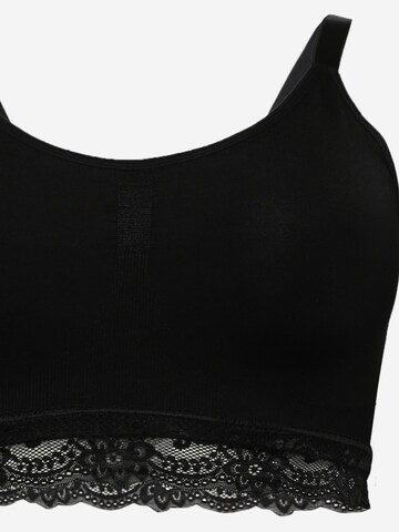 Bustier Soutien-gorge 'LOOM' Devoted by Zizzi en noir