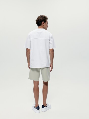 Born Functioneel shirt 'Tirreno' in Wit