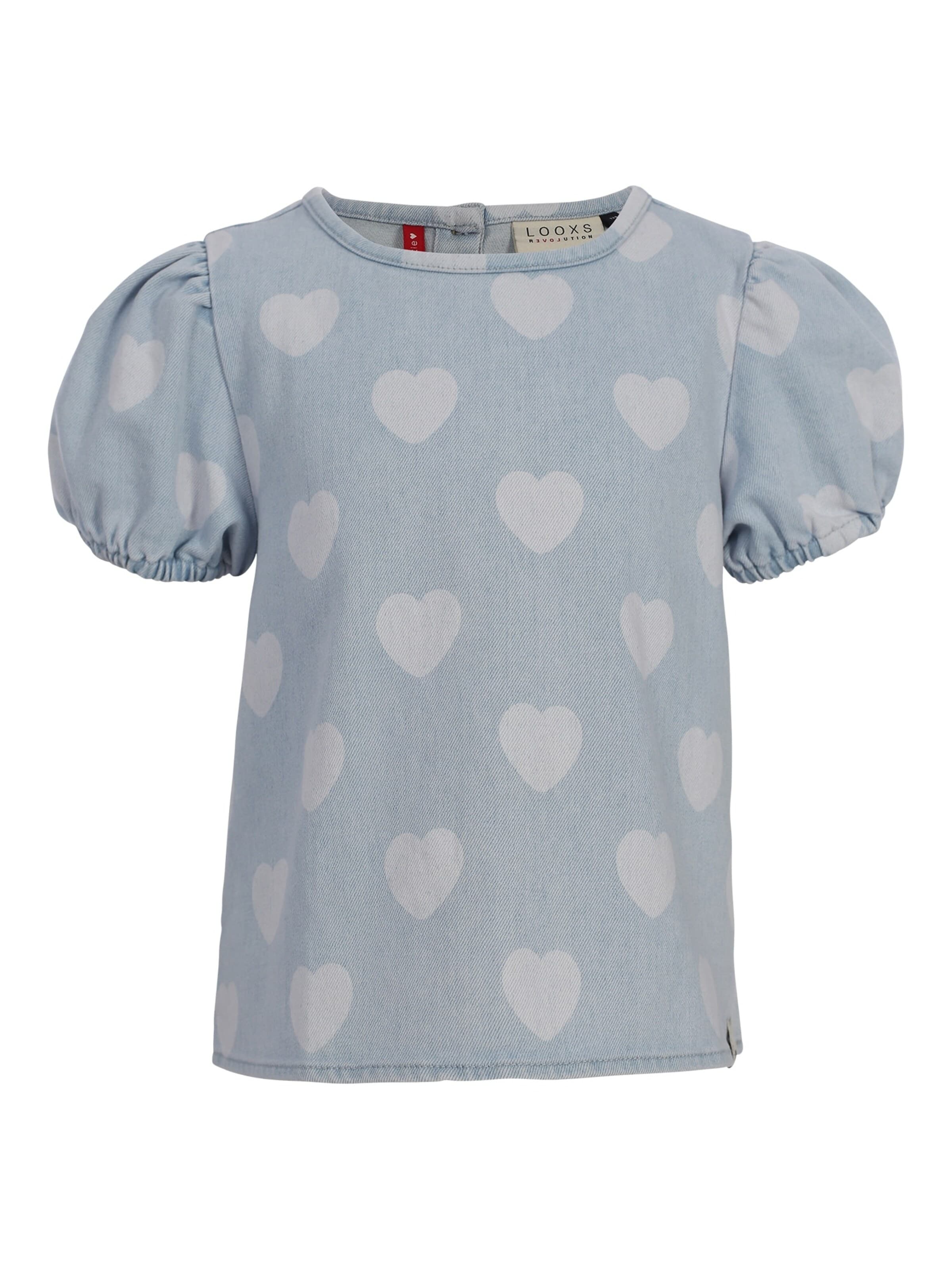 Looxs Revolution Blouse in Blauw: voorkant