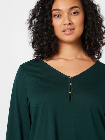 ABOUT YOU Curvy Shirt 'Hedda' in Green