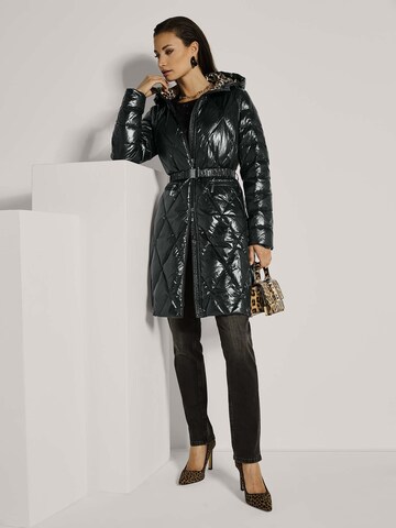 MADELEINE Between-Seasons Coat in Black
