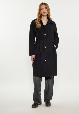 Cappotto di mezza stagione di DreiMaster Vintage in nero