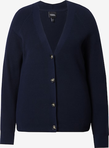 Cardigan Ulla Popken en bleu : devant