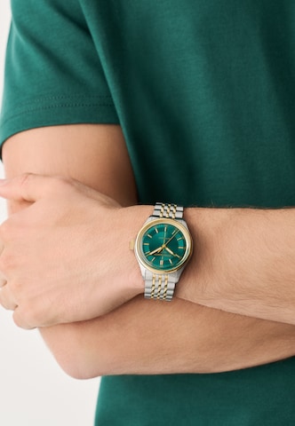 Aston Martin Analoog horloge in Groen: voorkant