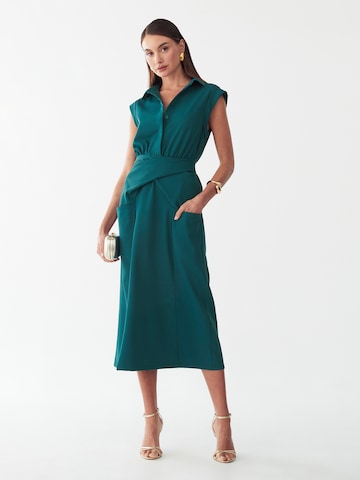 Robe-chemise 'Vaeda' Willa en bleu