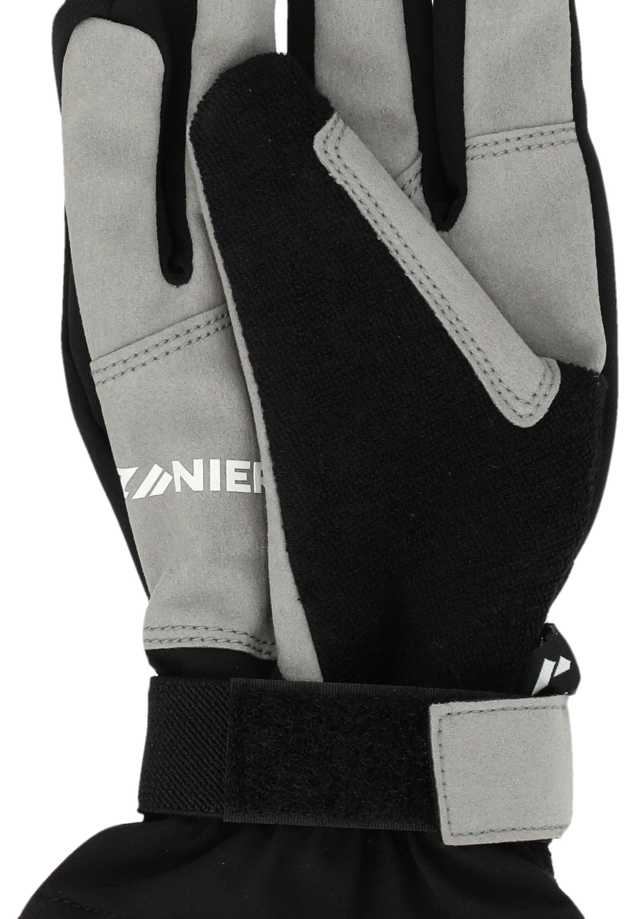 Zanier Full Finger Gloves 'Loipe' in Black