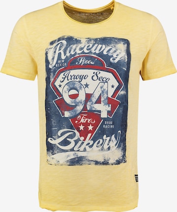 Key Largo Paita 'KLRACEWAY' värissä keltainen: etupuoli