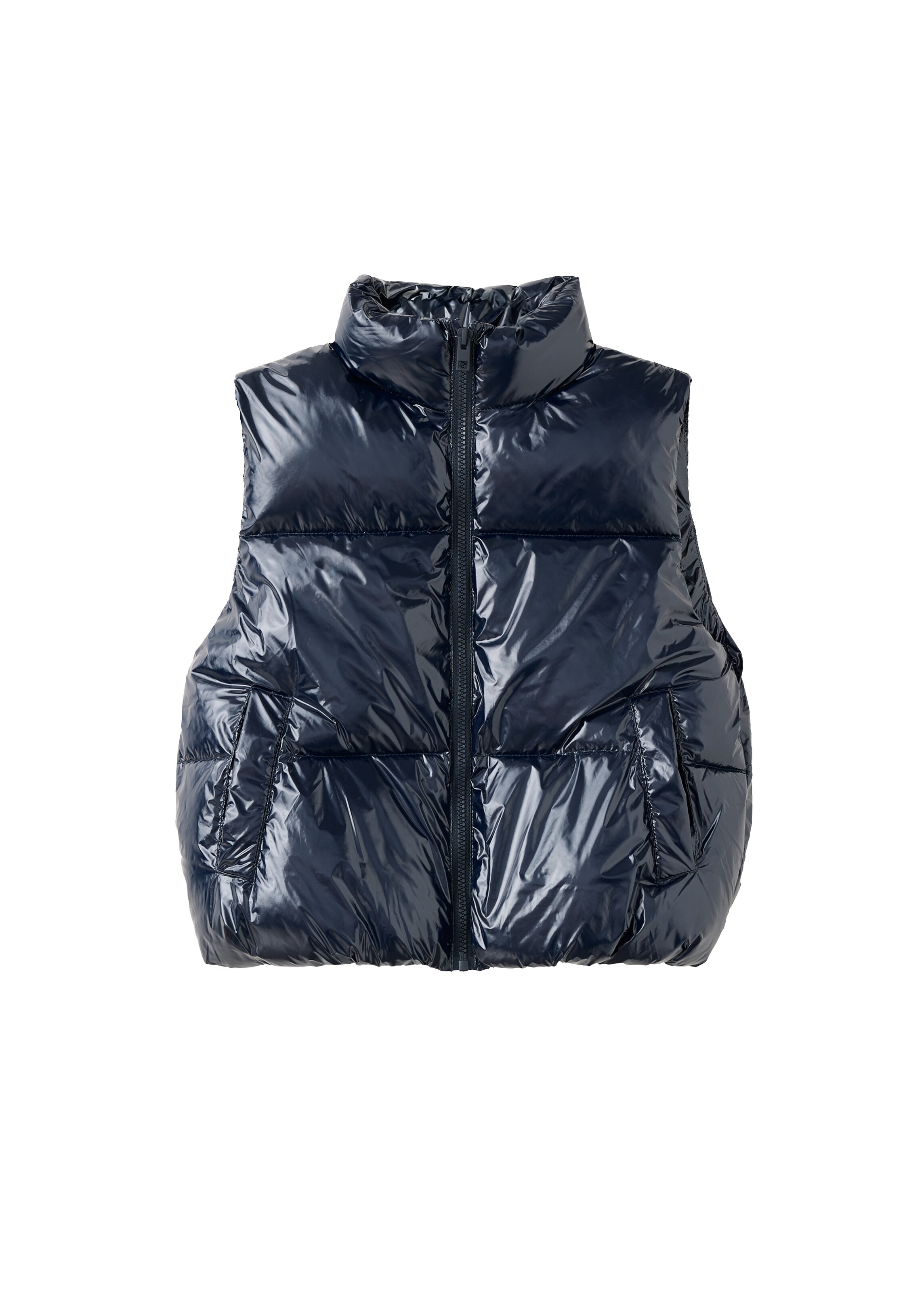 MANGO KIDS Weste 'MONTREAL' in Blau: Vorderseite