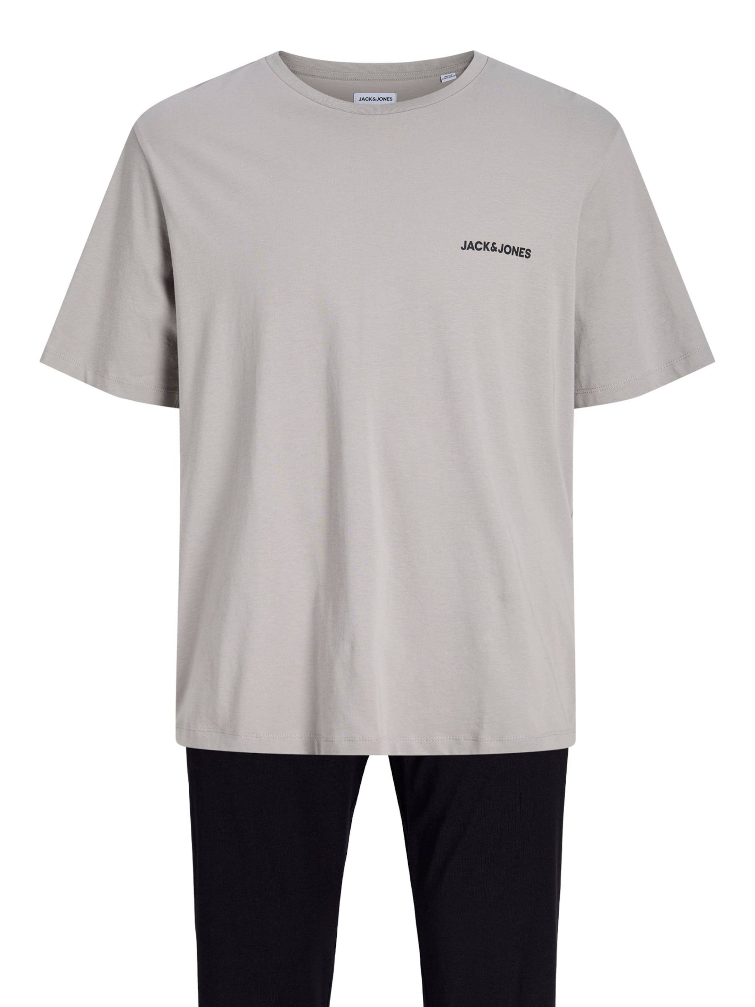 JACK & JONES Pitkä pyjama 'JACEVEREST' värissä harmaa