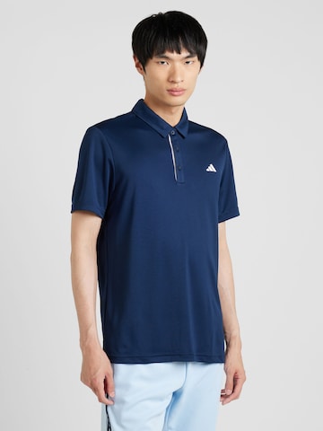 ADIDAS GOLF - Camiseta funcional 'DRIVE' en azul: frente